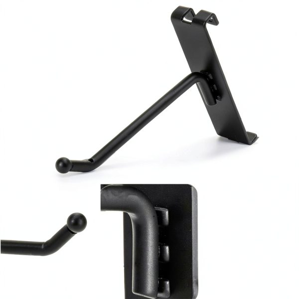 Mezchi 40-Pack Grid Wall Hooks 4in x 0.2in Cold Rolled Steel-2