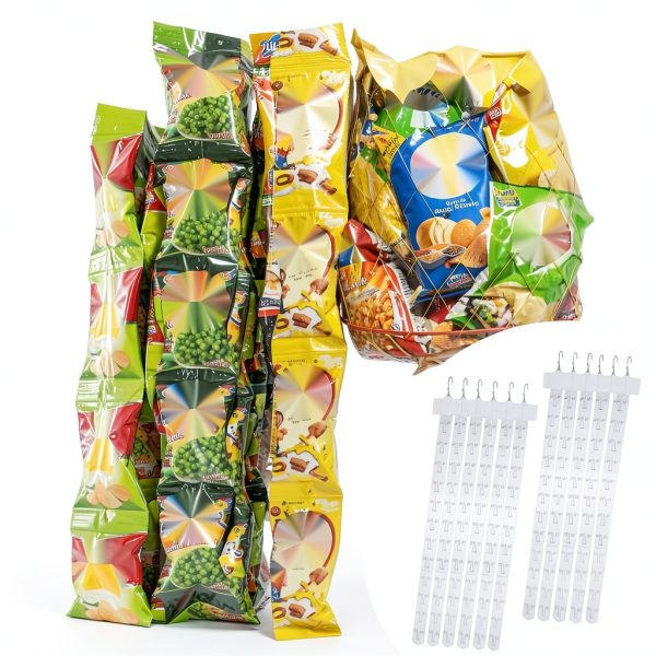 Roowest Hanging Strip with S Hooks – 30 Pack Plastic Organizer-5