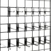 7RiversART 6" Gridwall Hook Powder Coated – 12 pcs Rust Resistant-6
