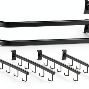 Grid Wall Hook Set Kigley Stainless Steel 30 Piece Modern Display-0