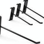 7RiversART 6" Gridwall Hook Powder Coated – 12 pcs Rust Resistant-0