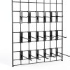 7RiversART Heavy Duty Black Gridwall Hook 50pcs Metal Wall Mount-8