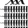7RiversART Heavy Duty Black Gridwall Hook 50pcs Metal Wall Mount-0
