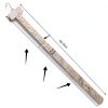 Roowest Hanging Strip with S Hooks – 30 Pack Plastic Organizer-2