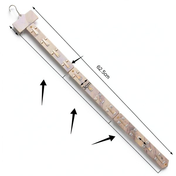 Roowest Hanging Strip with S Hooks – 30 Pack Plastic Organizer-2