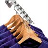 Only Hangers Chrome Wall Mount Grid Hook 3‑Piece 18‑Inch Square-3