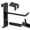Polmart Gridwall Hook 96-Pack 5mm Alloy Steel Straight Black-5