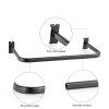 Hicarer U Shaped Black Handrail for Gridwall 12x24 Inch Duty Metal-2
