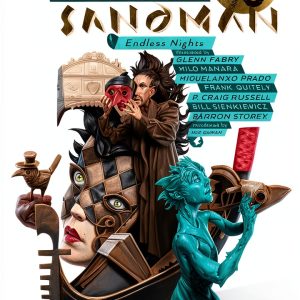 The Sandman Illustrated Graphic Novel by Vertigo Kindle - 153 Pages-0