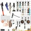 Gridwall Hooks Alyoen GH02 Black Metal 30-Piece Set-4