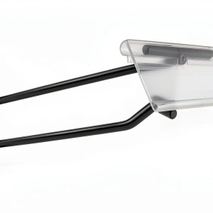 Only Hangers Black Metal Gridwall Hook 100-Pack 6 Inch Industrial-0