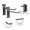 Gridwall Hook Zonon Stainless Steel 6 Inch Black Lightweight Wall-2