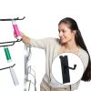 Mezchi 40-Pack Grid Wall Hooks 4in x 0.2in Cold Rolled Steel-7
