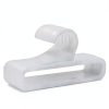 White Plastic Hangers 50pcs Sturdy Gridwall Hook Set for Home Office-8