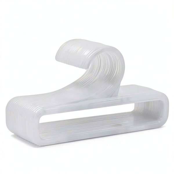 White Plastic Hangers 50pcs Sturdy Gridwall Hook Set for Home Office-8