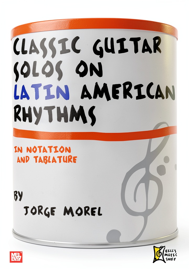Installing Salsa Music eBook by Mel Bay Publications Kindle Book for Guitarists on a wooden desk