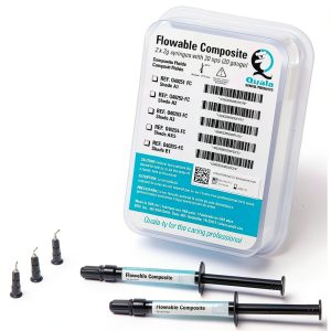 Flowable Dental Composite QUALA Light Cured Fluoride Releasing Resin-0