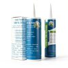 White Silicone Sealant + Caulk Gun + Caulking Tool Kit - All-Purpose 100% Silicone Caulk (10 oz Tube), with No-Drip Gun, 3-in-1 Scraper/Smoothing Tool, Multi-Use Handheld Finishing and Scraping Tool-1