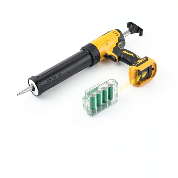 Cordless Caulking Gun Compatible with DeWalt 20V Max Battery, 10oz-7