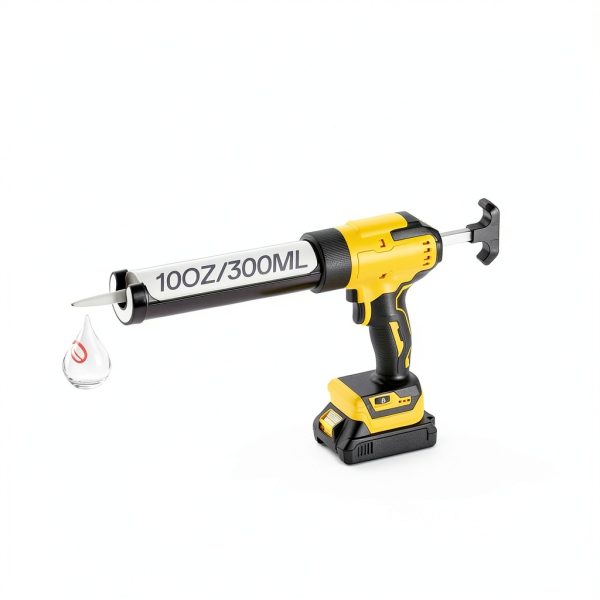 Cordless Caulking Gun Compatible with DeWalt 20V Max Battery, 10oz-2