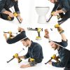 Cordless Caulking Gun Compatible With DeWalt 20V Max Battery(NO Battery)10 Oz Electric Caulking Gun with Anti-Drip,Auto Retract,LED Light,6 Speed for Filling, Sealing, Repair-4
