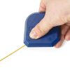 Silicone Caulking Tools Compatible with Sealant Grout Finishing Sealing 3 Pieces Blue Caulk Tool Kit Caulking Finishing Tools-4