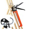 Bates- Caulking Gun, 12:1 Thrust Ratio, Black & Orange, Caulking Tool Gun, Caulk Gun No Drip, Hand Caulking Guns, Silicone Gun, Caulking Gun Tool, No Drip Caulk Gun-3