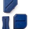Silicone Caulking Tools Compatible with Sealant Grout Finishing Sealing 3 Pieces Blue Caulk Tool Kit Caulking Finishing Tools-2