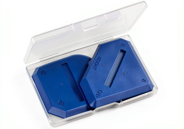 Silicone Caulking Tools Compatible with Sealant Grout Finishing Sealing 3 Pieces Blue Caulk Tool Kit Caulking Finishing Tools-1