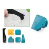 Caulking Tool 6 in 1 Sealant Finishing Tool & Grout Remover Scraper with 6 Silicone Pads, Sealant Removal and Trimming Tool with Squeegee for Bathroom, Window, Door, Kitchen-6