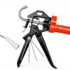 Bates- Caulking Gun, 12:1 Thrust Ratio, Black & Orange, Caulking Tool Gun, Caulk Gun No Drip, Hand Caulking Guns, Silicone Gun, Caulking Gun Tool, No Drip Caulk Gun-2