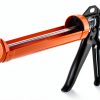 Bates- Caulking Gun, 12:1 Thrust Ratio, Black & Orange, Caulking Tool Gun, Caulk Gun No Drip, Hand Caulking Guns, Silicone Gun, Caulking Gun Tool, No Drip Caulk Gun-0