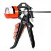Bates- Caulking Gun, 12:1 Thrust Ratio, Black & Orange, Caulking Tool Gun, Caulk Gun No Drip, Hand Caulking Guns, Silicone Gun, Caulking Gun Tool, No Drip Caulk Gun-4