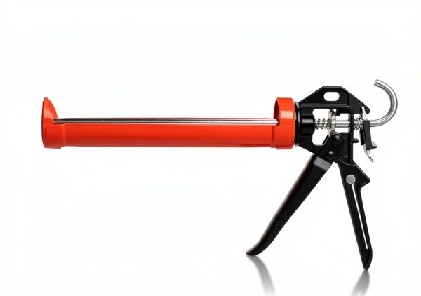 Bates- Caulking Gun, 12:1 Thrust Ratio, Black & Orange, Caulking Tool Gun, Caulk Gun No Drip, Hand Caulking Guns, Silicone Gun, Caulking Gun Tool, No Drip Caulk Gun-1
