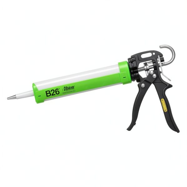 Albion Engineering Company B26 B-Line Manual Cartridge Caulking Gun, 1/10 Gallon (10 oz), 26:1 Drive-1
