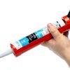 Bates- Caulking Gun, 12:1 Thrust Ratio, Black & Orange, Caulking Tool Gun, Caulk Gun No Drip, Hand Caulking Guns, Silicone Gun, Caulking Gun Tool, No Drip Caulk Gun-6
