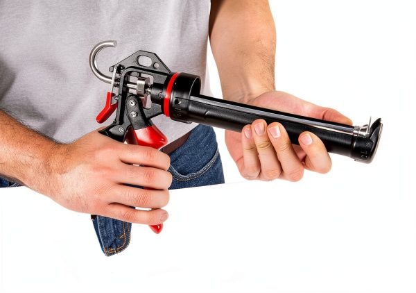 Red Devil 3989 9" Extreme Duty Caulk Gun - Hand Caulking Gun - Thrust Ratio 26:1,Black-4